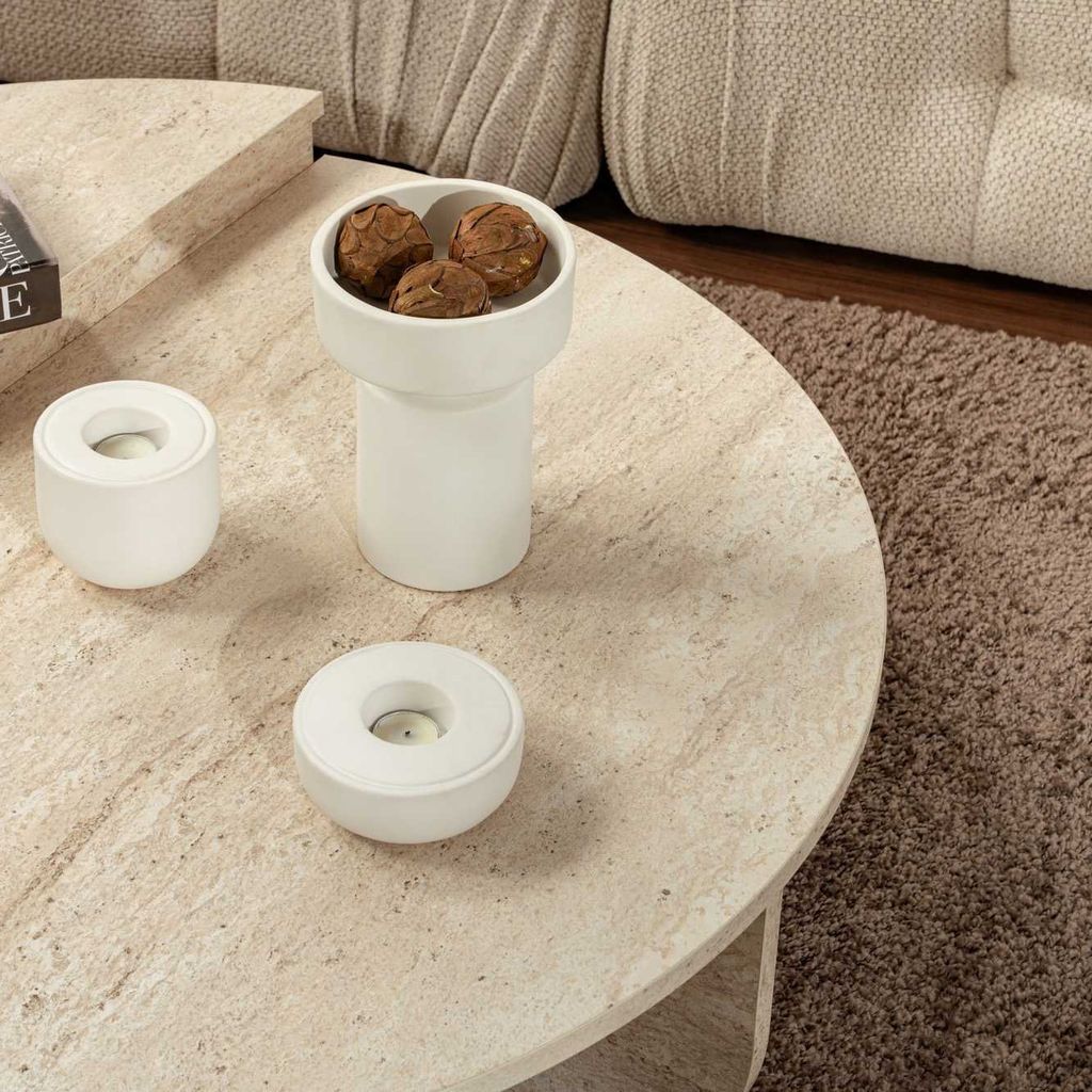 Skye Decor, Orion - Travertine, Couchtisch, Travertin, 100 Produktbild 18