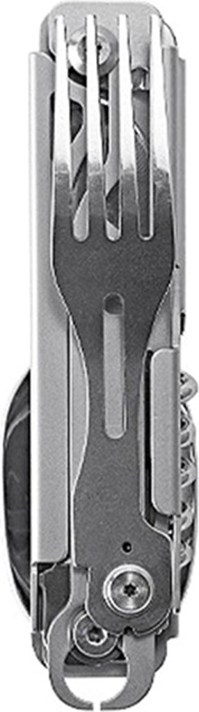 Camping-Utensilien-Set, Löffel, Flaschenöffner, kompakte Größe, tragbar, für Outdoor-Reisen, 5-in-1, multifunktionales, faltbares Besteckset