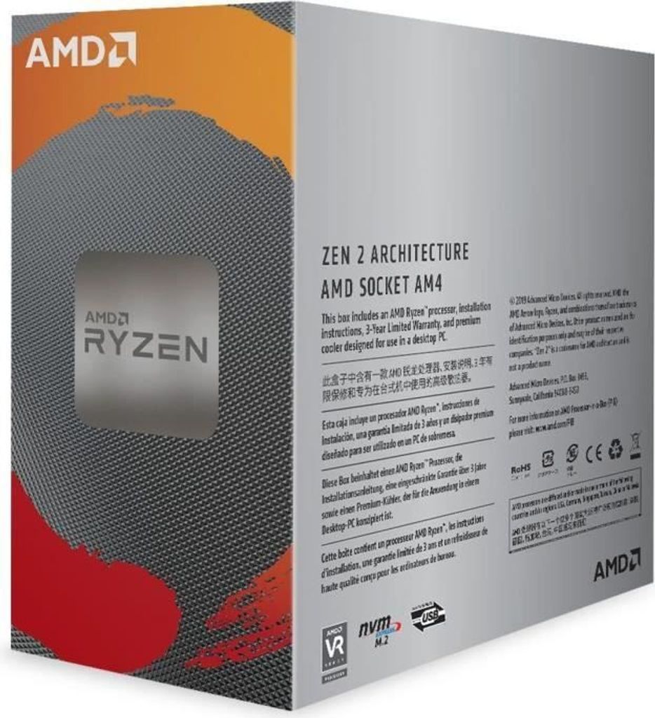 AMD Ryzen 5 3600 / 3.6 GHz Prozessor - Box Produktbild 