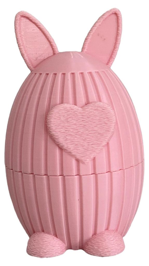 Süßigkeitenschale, 3D-gedruckt, eiförmig, Osterdekoration, kindersicher, glatte Oberfläche, Festtagsornament, Feiertags-Schatzsuche, Partygeschenk