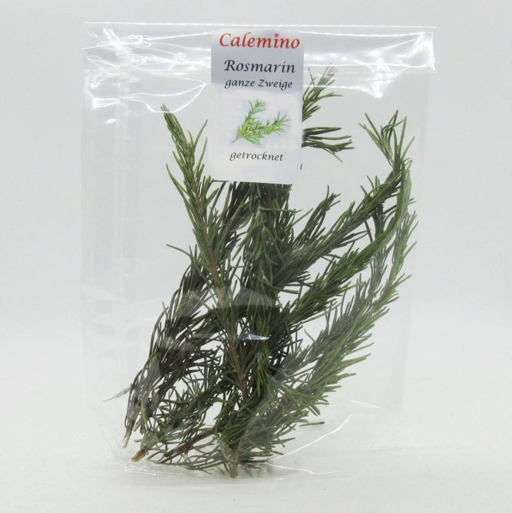 Calemino Rosmarin ganze Zweige getrocknet 20g für Fleisch- Produktbild 