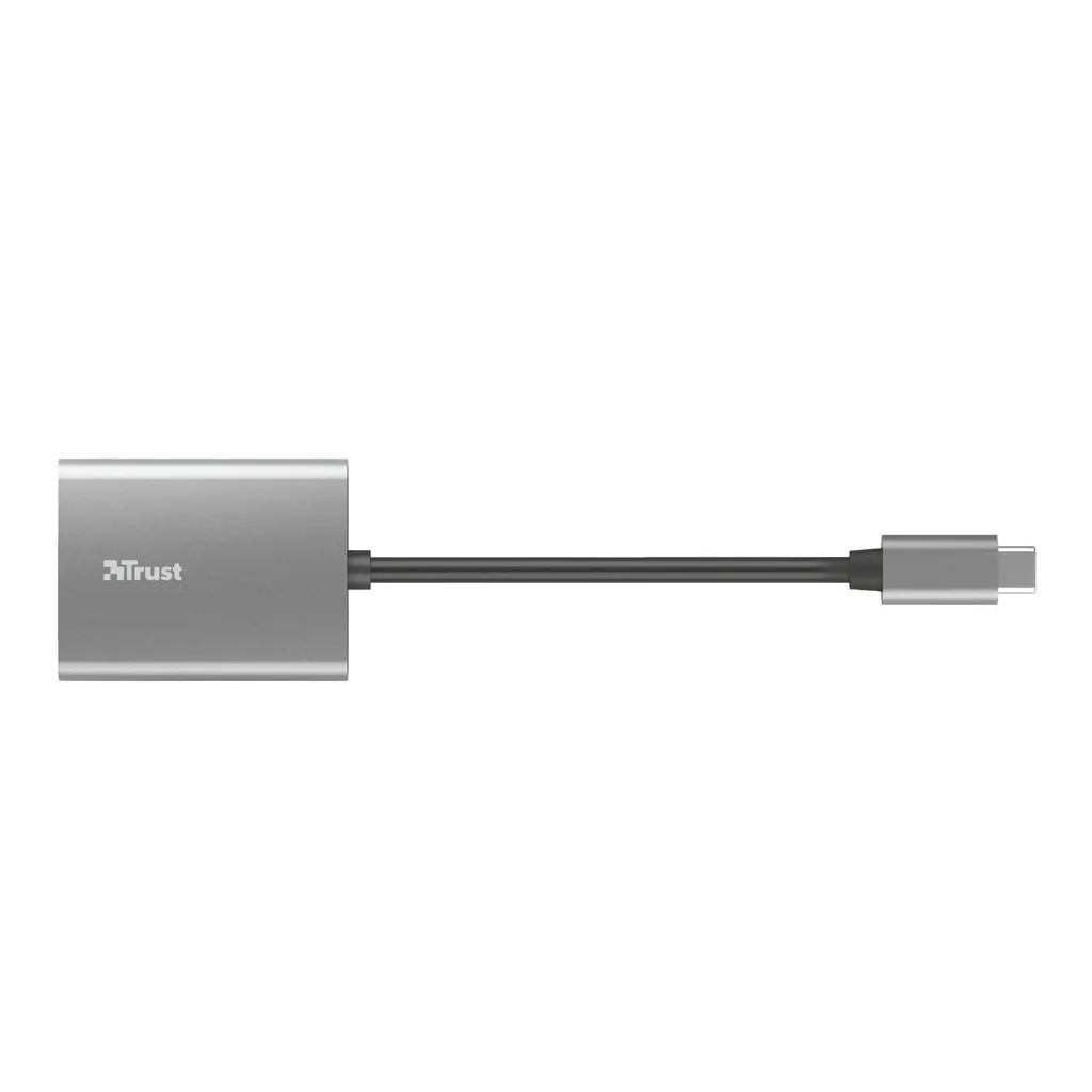 Lecteur de Cartes USB-C TRUST 24136 : Solution Transfert Rapide SD