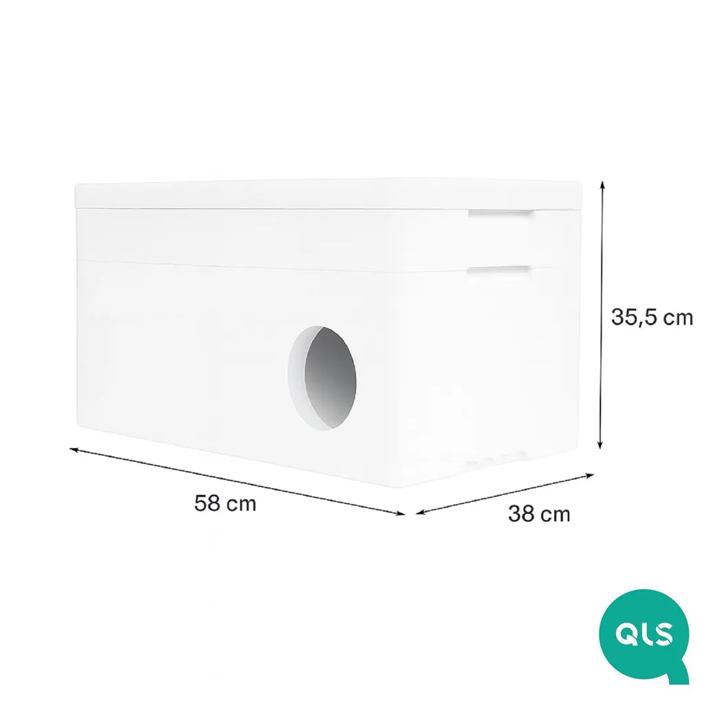 Refuge Extérieur pour Chat : Protection Intempéries Polystyrène 58 cm - 2