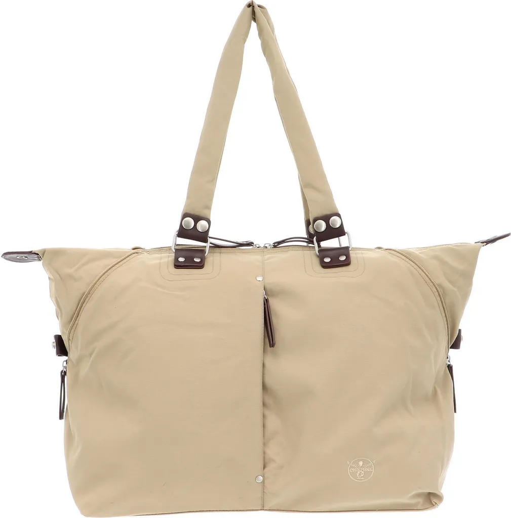 Fini le manque de place avec ce sac de sport Weekender beige spacieux