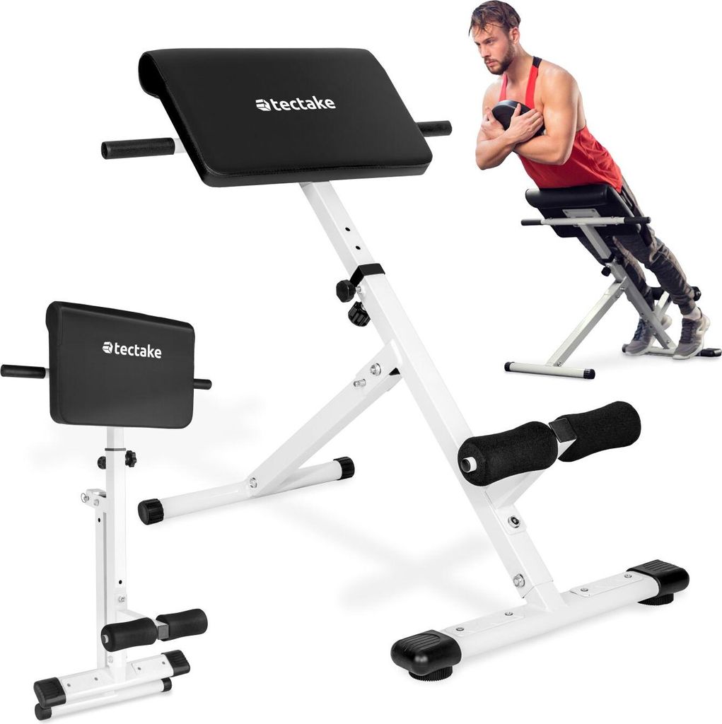 tectake® Hyperextension-Bank Coleman Rückenstrecker und Produktbild 