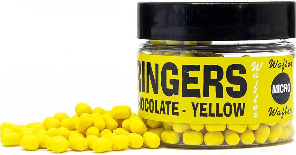 Bait Wafters Ringers Micro Chocolate Orange 5x3mm Gelbe Kugeln