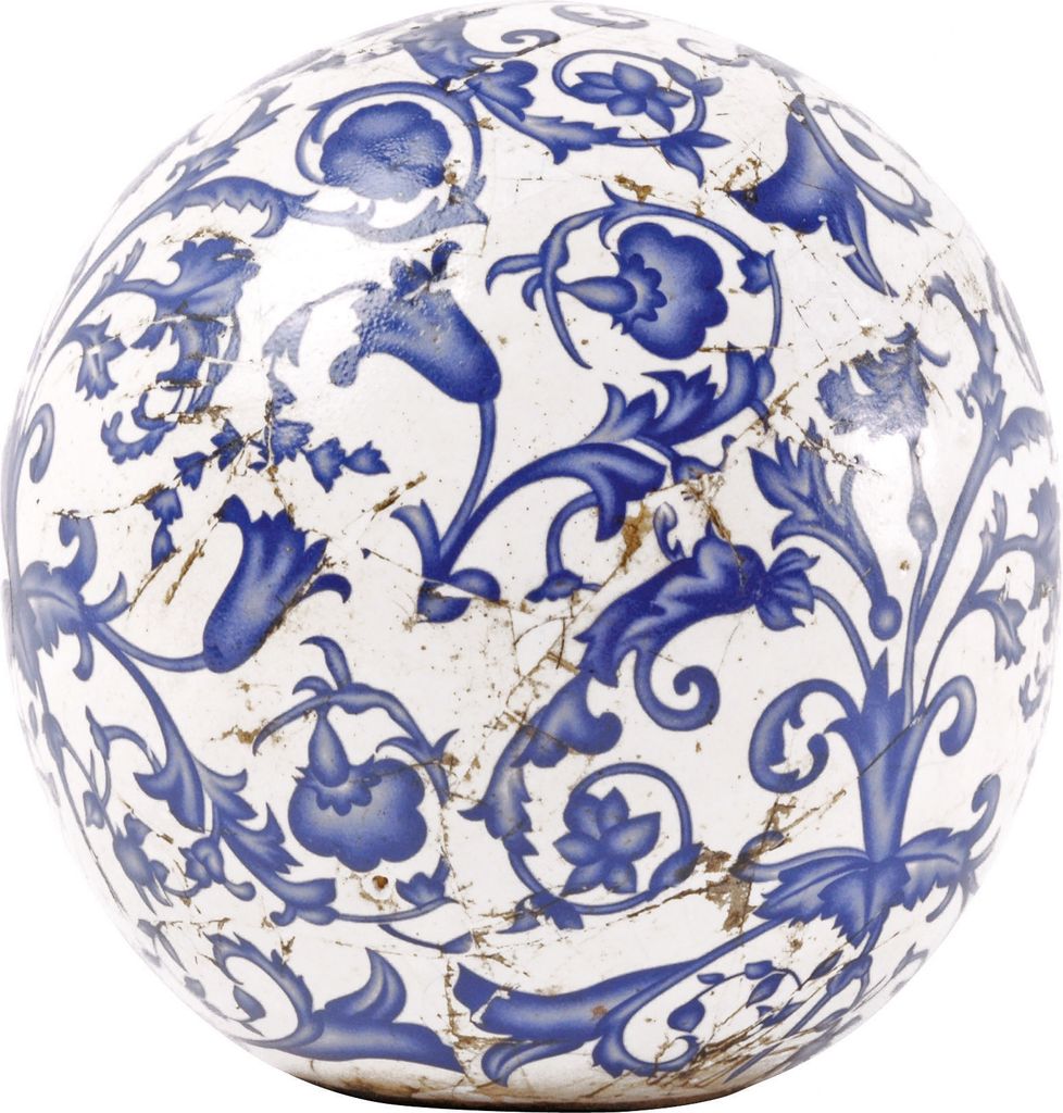 Esschert Design Aged Ceramic Dekokugel 12cm; AC11 Produktbild 