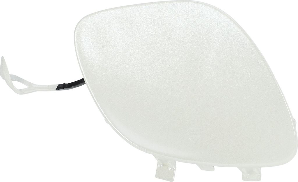 Front Side Car Bumper Tow Hook Cover Tow Cover Cap Diamond White Fit für Mercedes-Benz C-Class W205 2014-2018 No.A2058850024 - Pack of 1