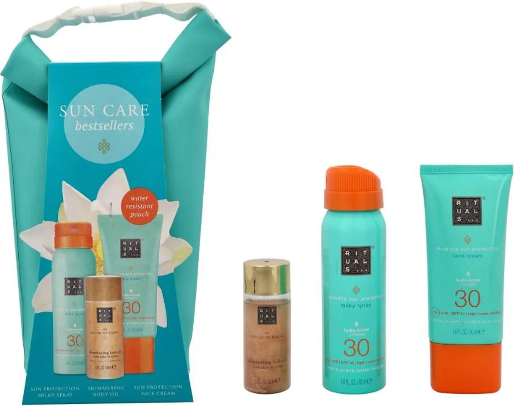 Rituals Karma Kit Solaire SPF30 Haute Protection et Huile de Corps