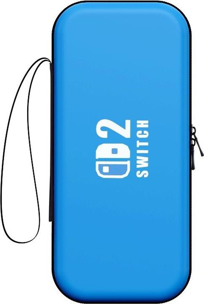 INF Schutzhülle für Nintendo Switch 2 Konsole - Harte Reise Aufbewahrungstasche Blau