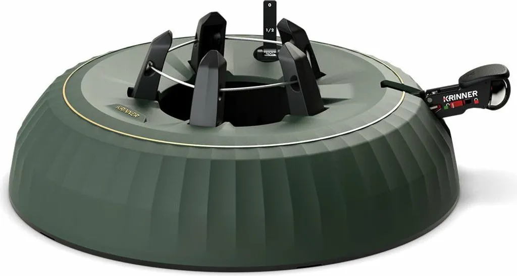Pied de Sapin de Noël Krinner X-440 Deluxe Vert avec Réserve d'Eau 11L
