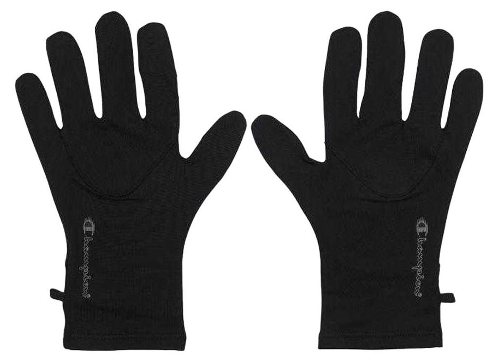 Champion - Logo-Handschuhe für Herren PP7611 (L) (Schwarz)