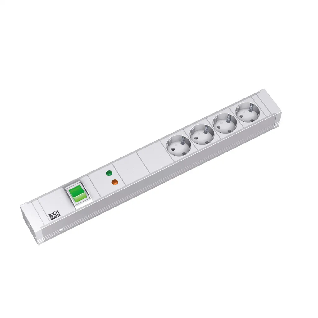 Unité de distribution d'énergie Bachmann PDU alu 19 pouces pour baie