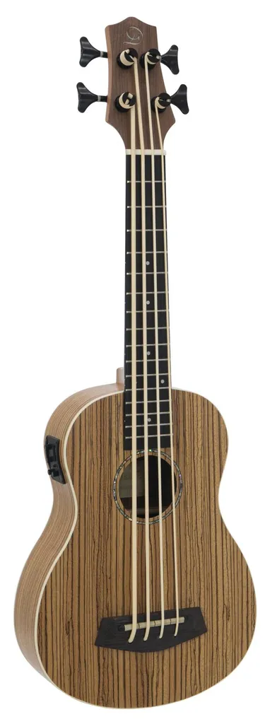 Ukulélé basse de voyage DIMAVERY UK-700 pour scène et studio