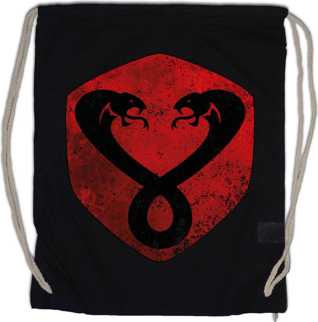 Urban Backwoods Vintage Mumm-Ra Logo, Turnbeutel, Farbe: Schwarz