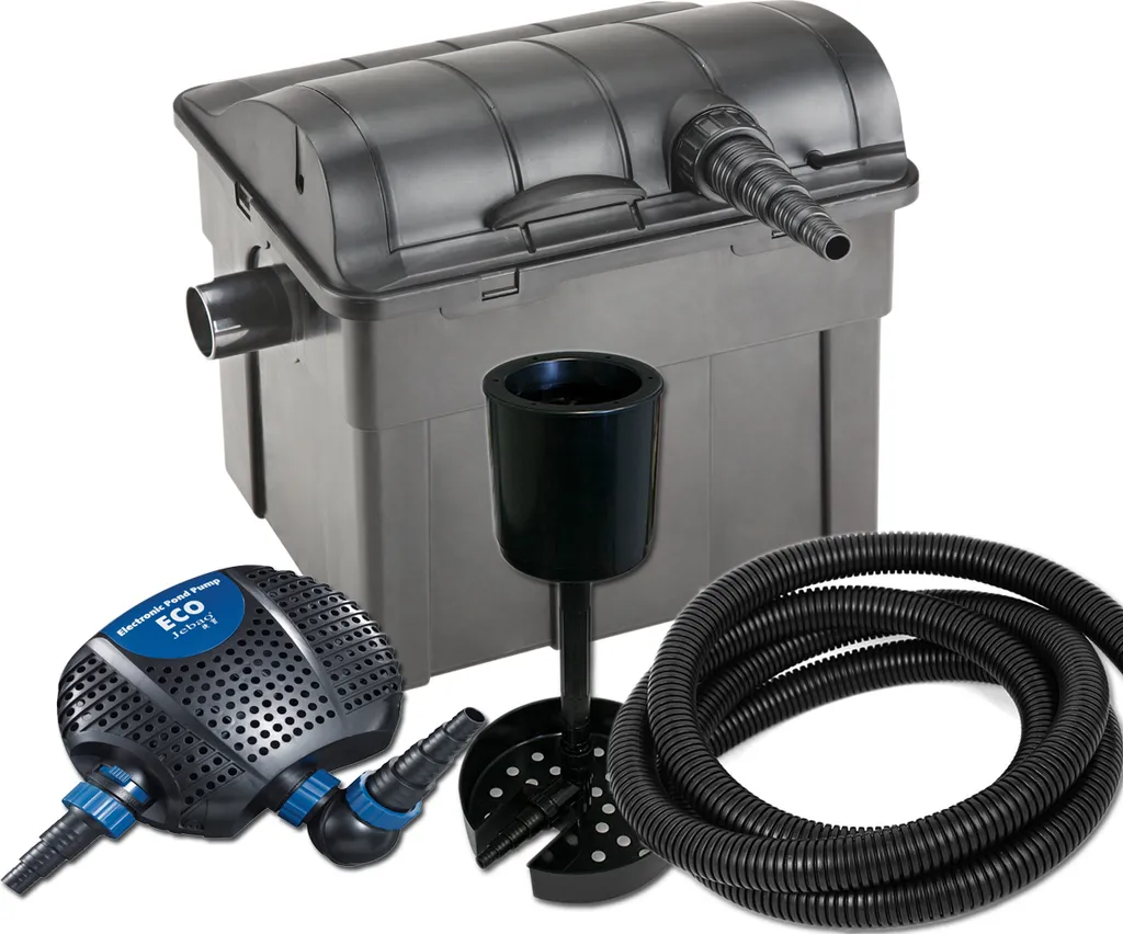Kit Anti Eau Verte pour Bassin UBF 9000 : UV-C 11W et Skimmer Complet