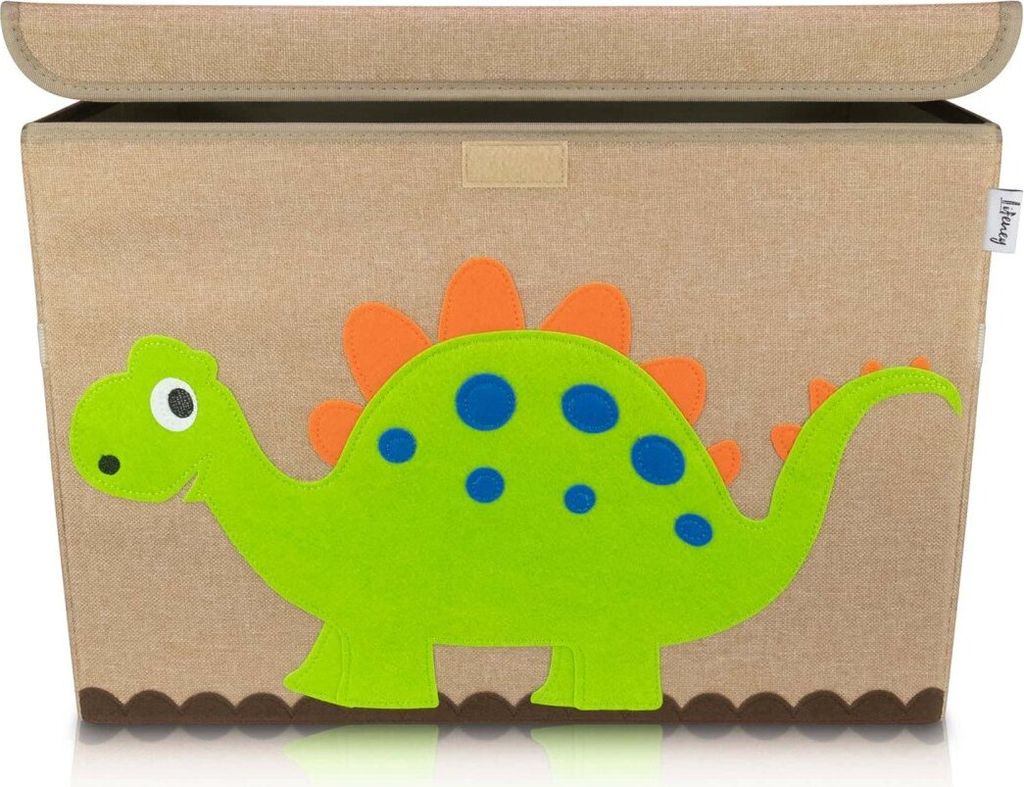 Lifeney Aufbewahrungsbox Kinder groß 51 x 36 x 36 I Spielzeugkiste I Kiste mit Deckel für Kinderzimmer I Aufbewahrungsboxen mit Deckel I Spielzeu...