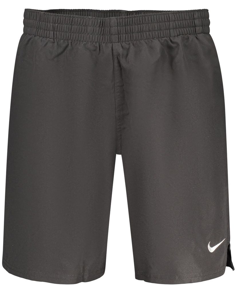 Herren Badehose Schwarz mit Elastikbund & Stickerei-Details Produktbild 