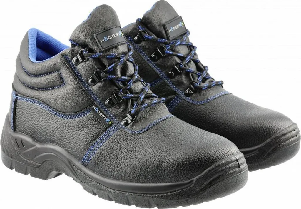 Bottes de sécurité S3 Högert ZORGE Noir Taille 42 pour le Chantier