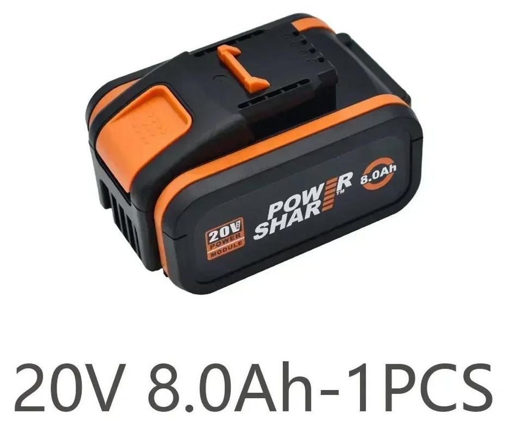 Náhradná batéria 20 V – Li-Ion WA3553 – 8,0 Ah (8000 mAh) – Obrázok produktu 