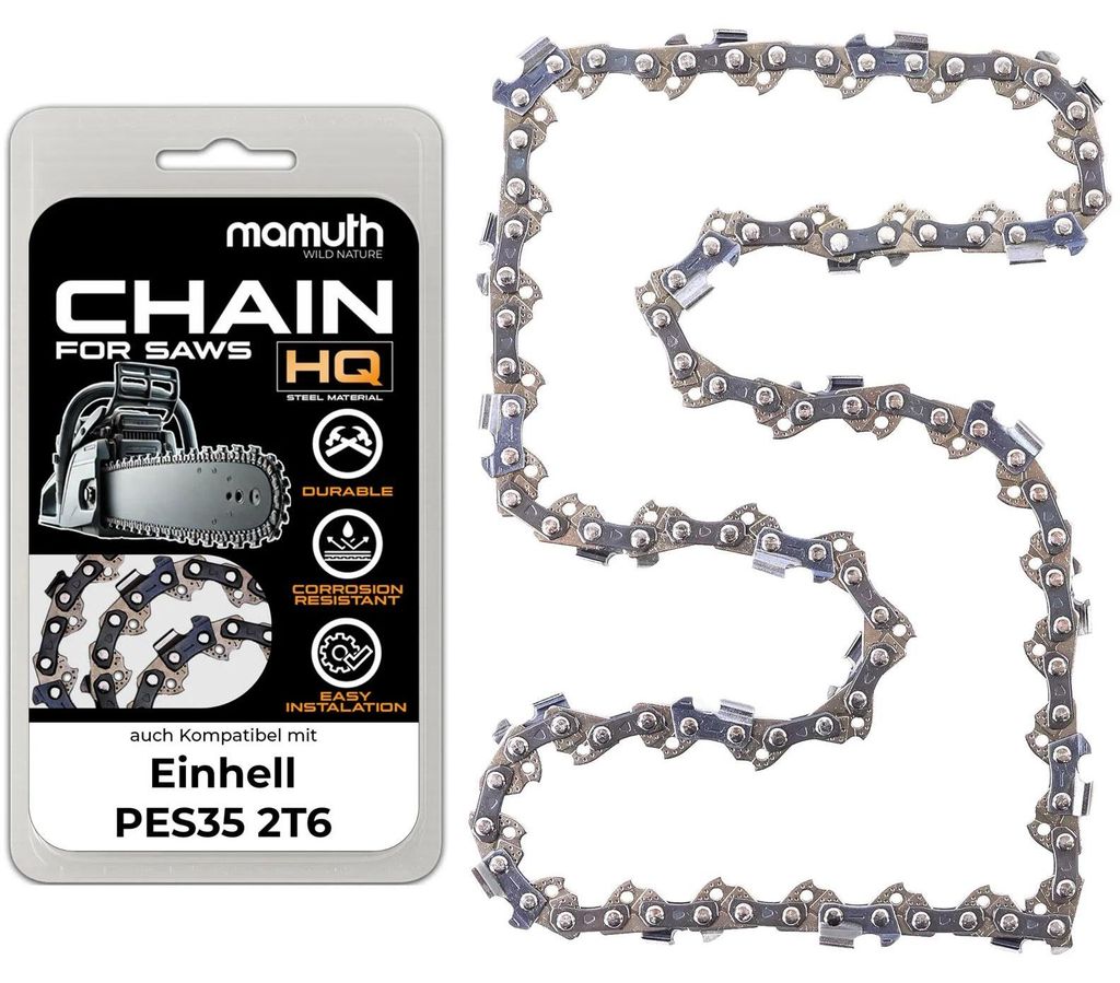 Sägekette 40cm 1.1mm 3.8"" 57TG für Einhell PES35 2T6 Produktbild 