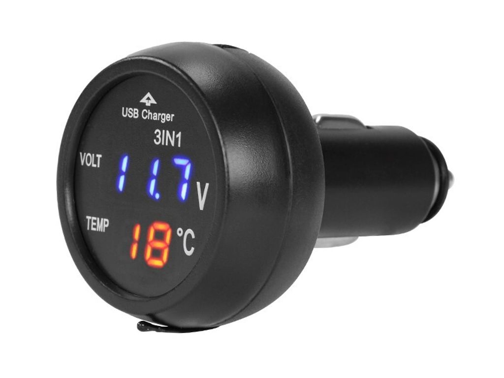 USB-Ladegerät, 2,1 A, für Zigarettenanzünder 12/24 V mit Produktbild 