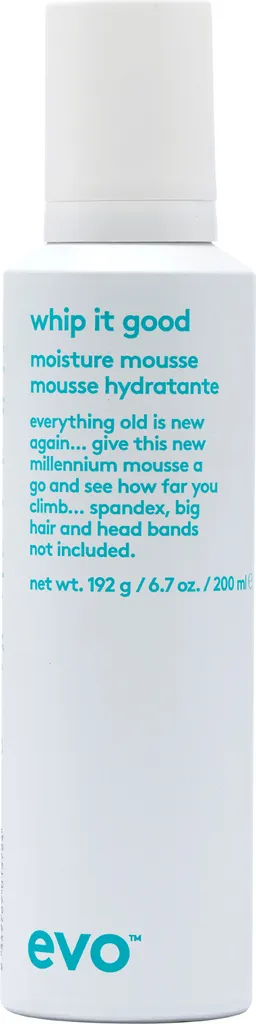 Mousse Evo Hydrate Whip It Good 200ml : Hydratation et Anti-frisottis