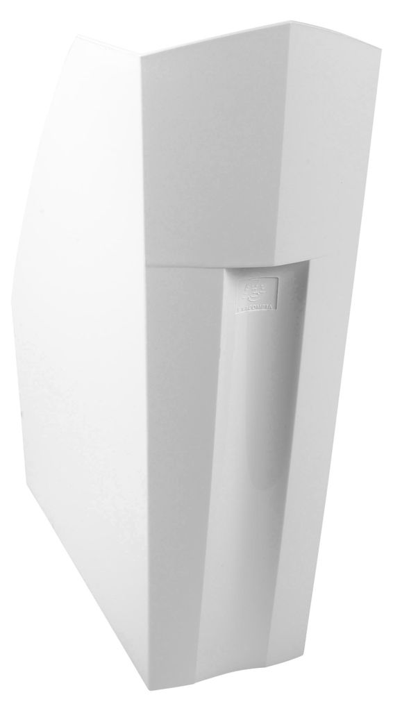 Exacompta THE MAGAZINE Stehsammler Weiss A4+ Konische Form