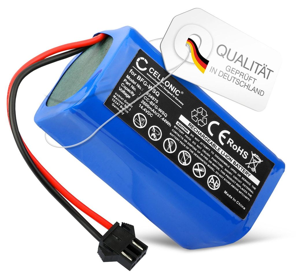 CELLONIC 1x Akku kompatibel mit Proscenic Produktbild 