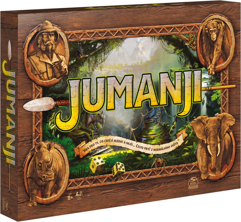 Desková hra Jumanji - Hraj jako ve filmu Zdjęcie produktu 