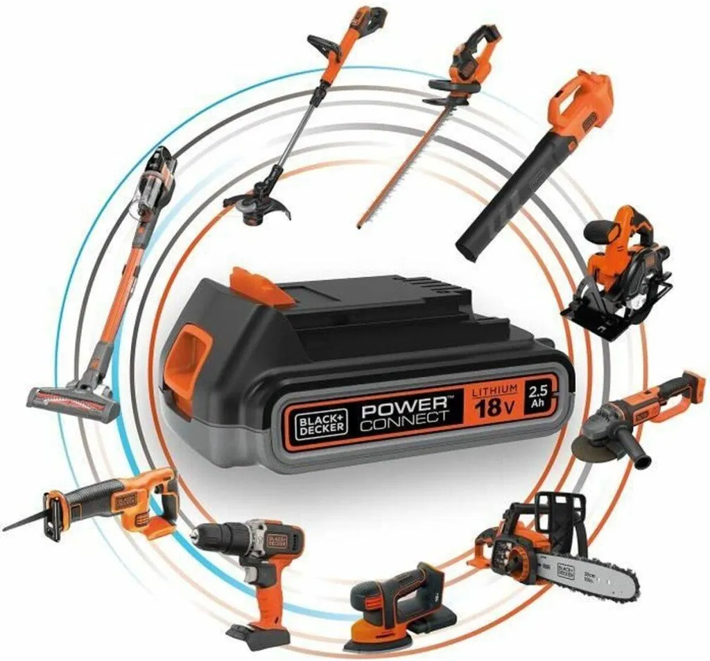 Batterie BL2018 Black&Decker 18V 2Ah Li-Ion haute performance 18V - 11