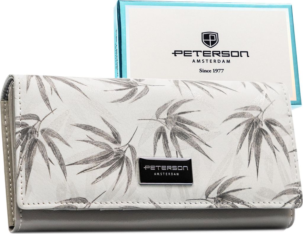 Peterson dámská peněženka RFID bílá kožená horizontální Obrázek produktu 