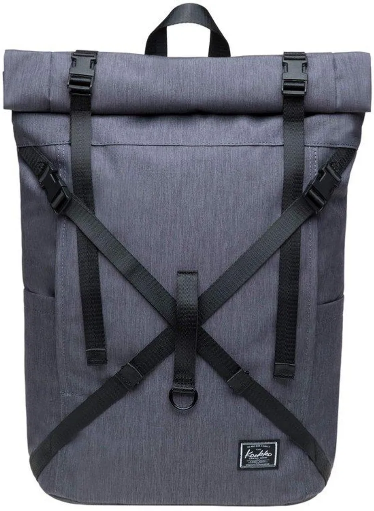 Sac à dos pour homme gris foncé taille M - Idéal travail et loisirs