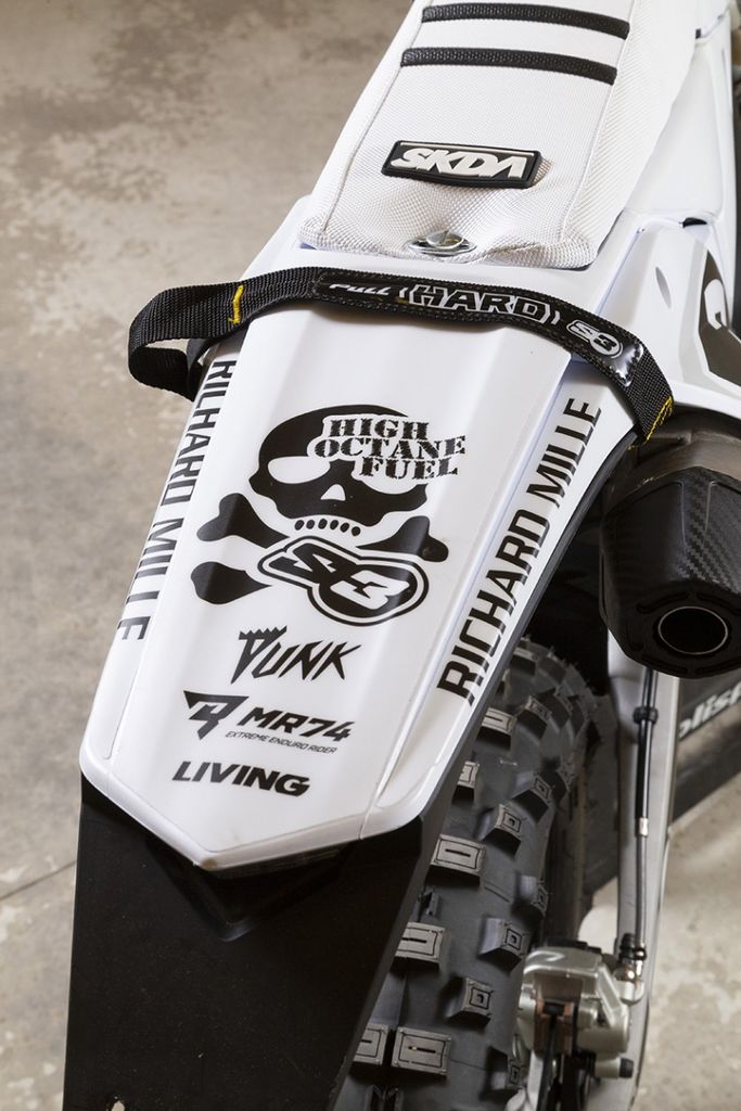 Motorrad Bergegurt Enduro MX Haltegurt Spanngurt universell back Heckgurt