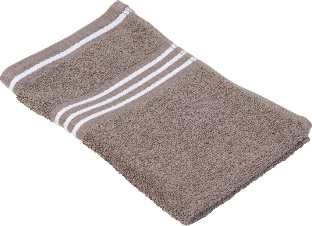 Gästehandtuch - Taupe - 30 x 50 cm - Baumwolle