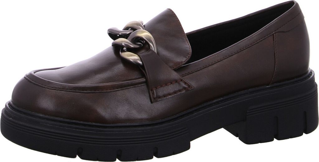 Marco Tozzi Damen Mokassin in Braun, Größe 42