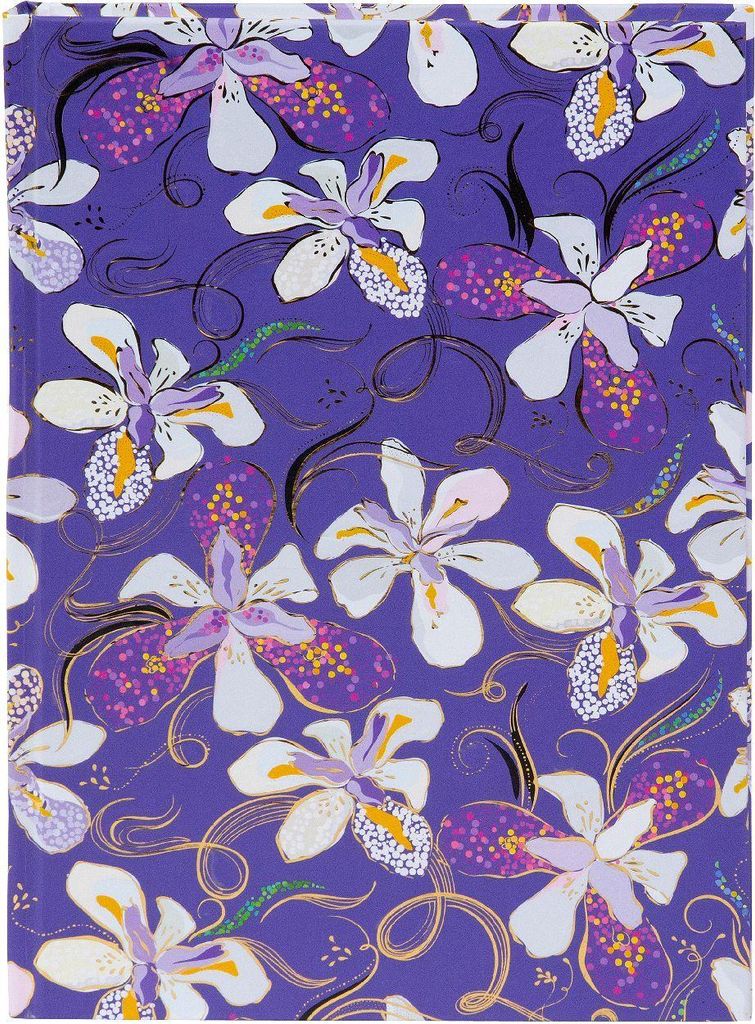 Goldbuch Notizbuch Orchid Mood Purple 15x22 cm