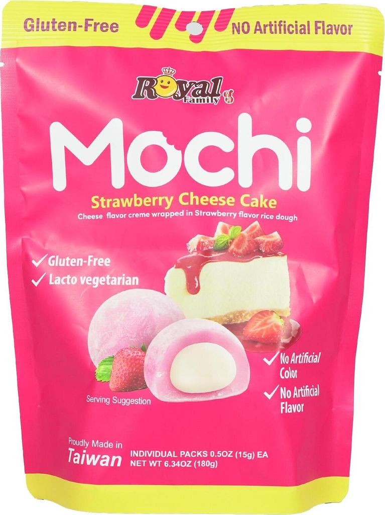 Royal Family Mochi Strawberry Cheesecake 180g Produktbild 