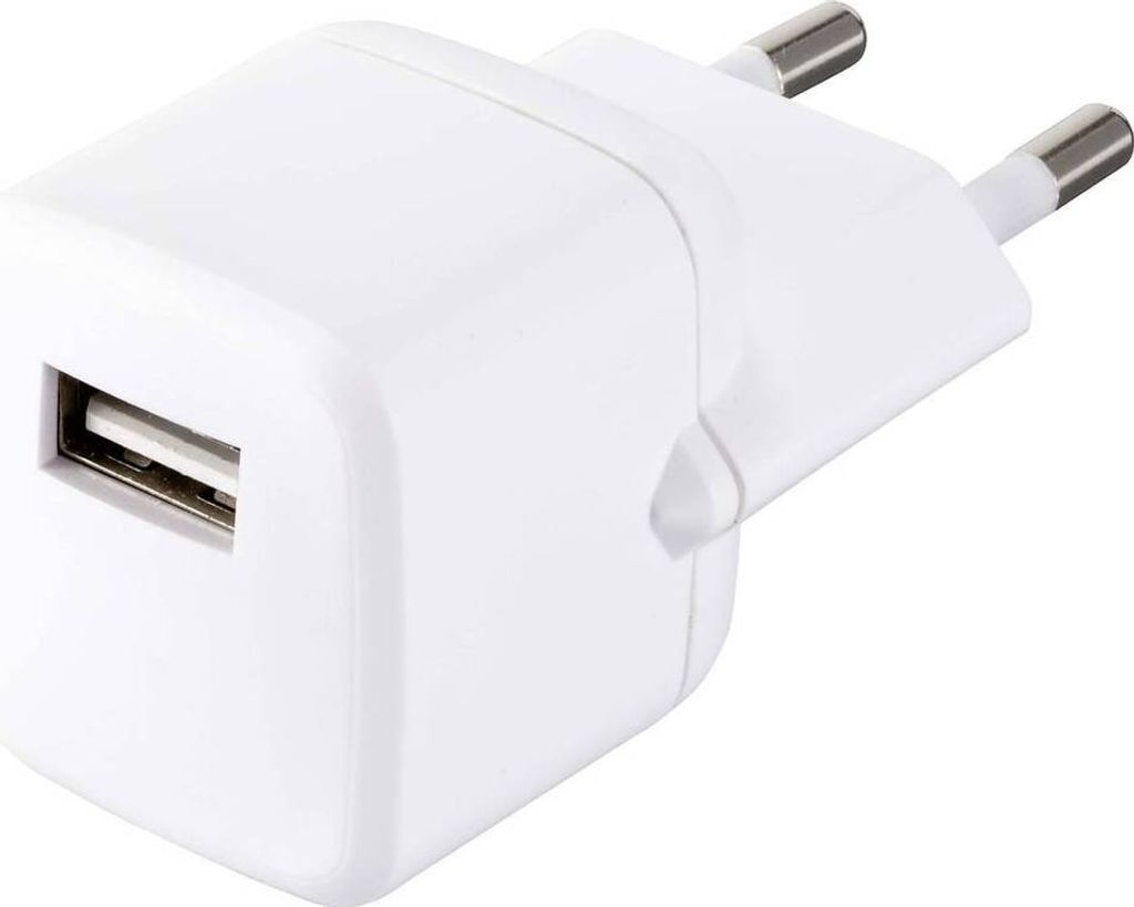 VOLTCRAFT UC-1AXX001 USB Ladegerät 12 W 1x USB-A Weiß Innenbereich