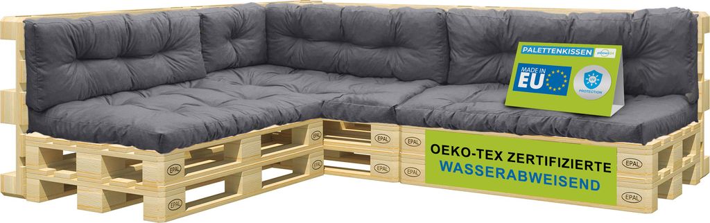 Pillows24 - Polštáře na palety odolné proti vodě a UV Obrázek produktu 