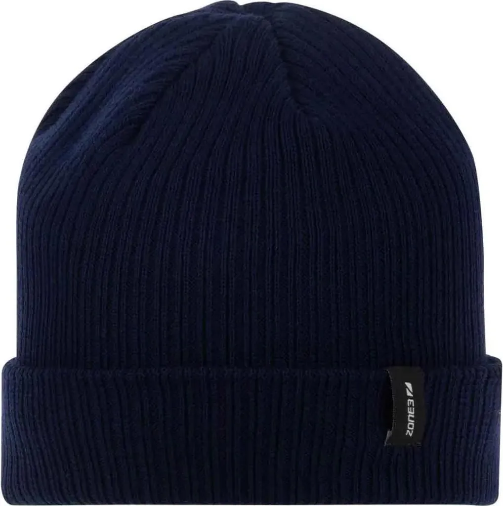 Bonnet de Bain Zone3 Bleu - Casquette Silicone Anti-Chlore Durable
