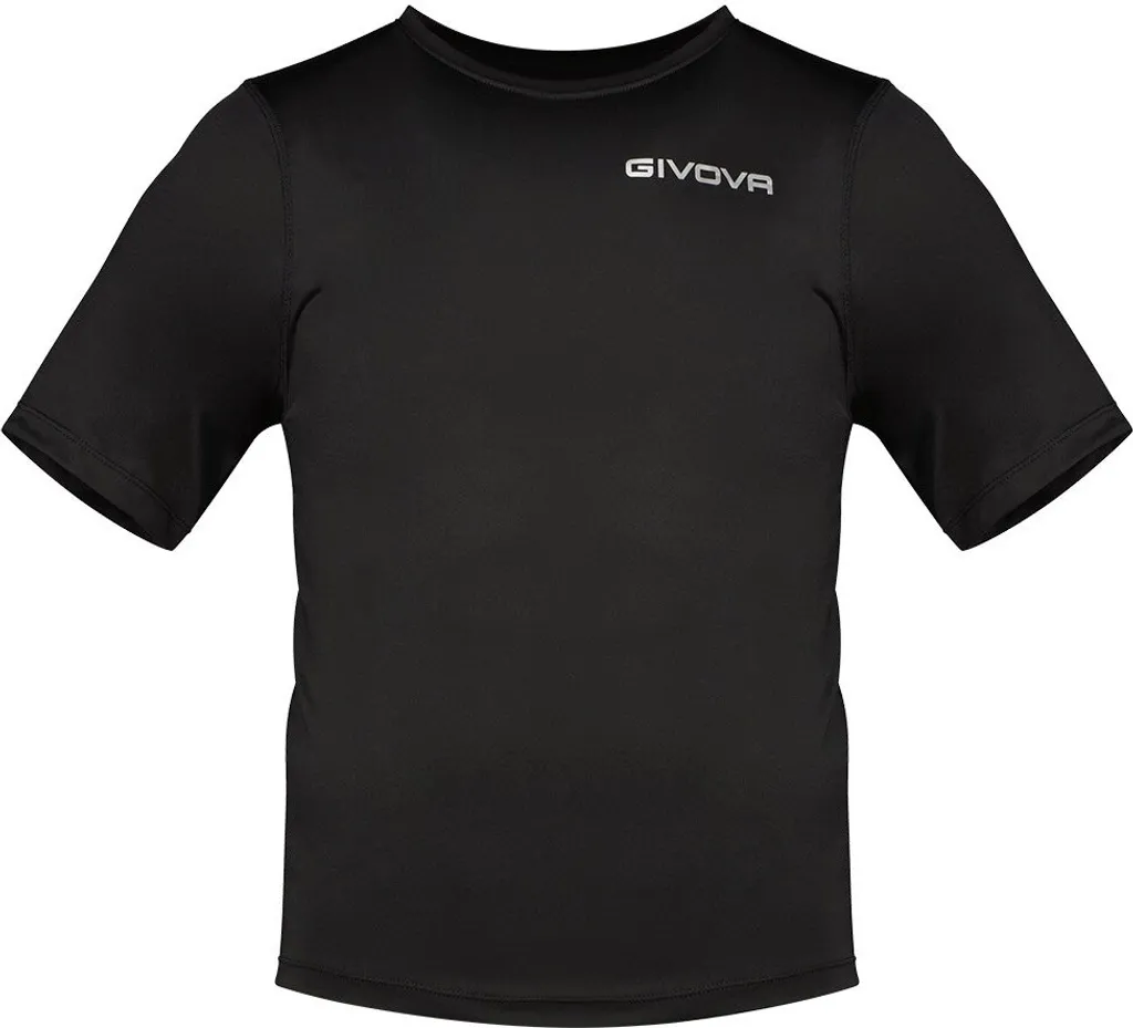 Givova Corpus 2 Baselayer a maniche corte Nero M Uomo Nero M