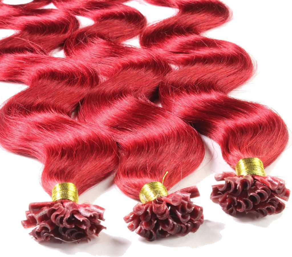 hair2heart Extensions Echthaar Bondings Gewellt - 25 Produktbild 