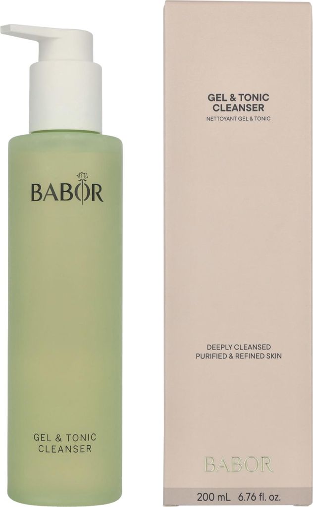 Babor Gel & Tonic reinigingsproduct, 200 ml Productafbeelding 