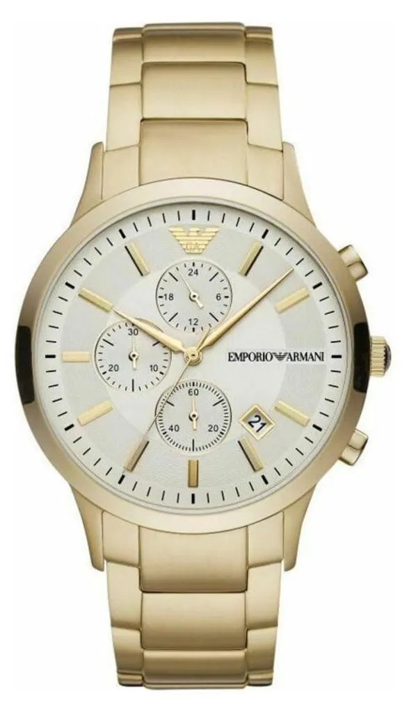 Montre Armani ty188050 étanche et résistante aux chocs en finition mate