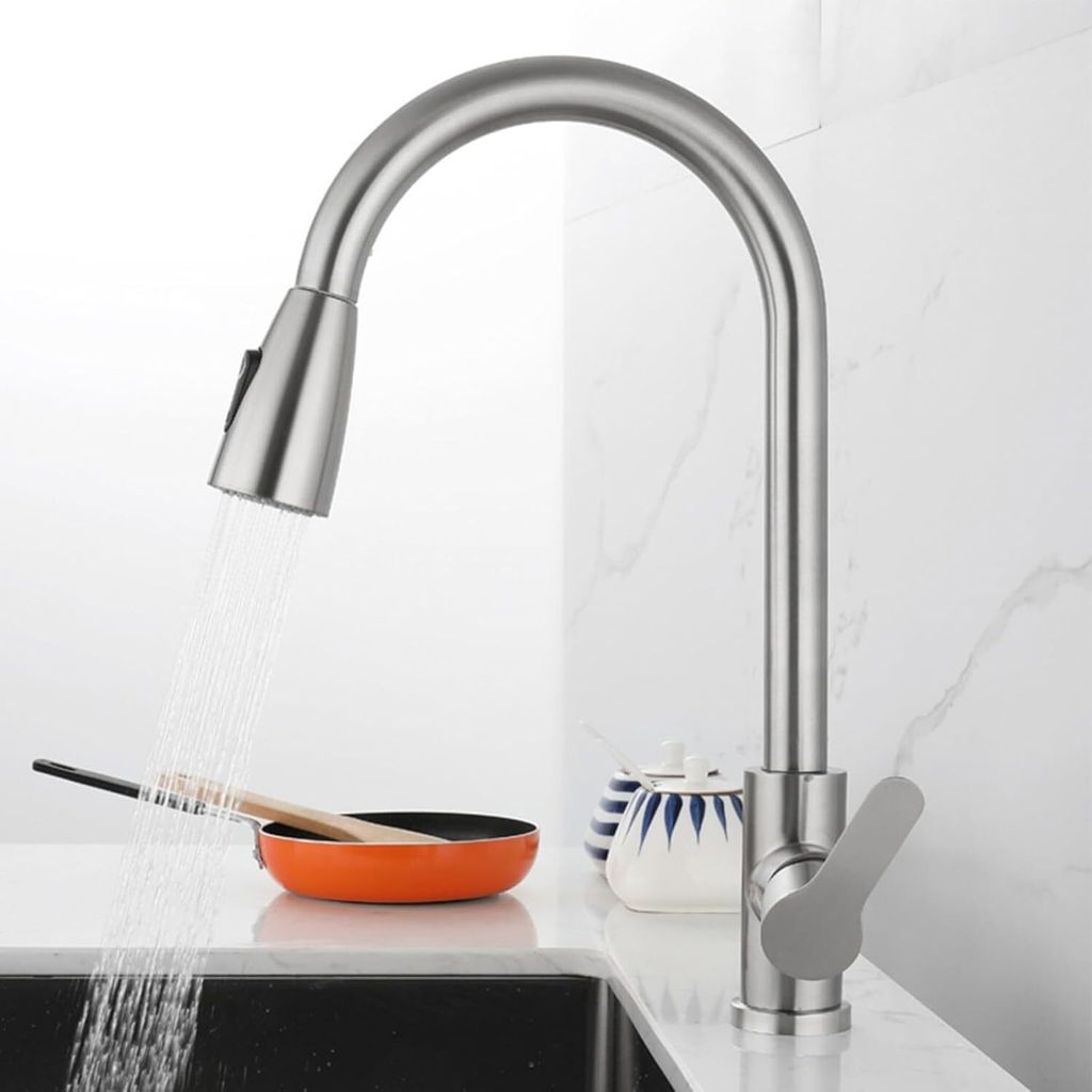 Elegante Designer Armaturen für Küche und Bad – Hochwertig Produktbild 