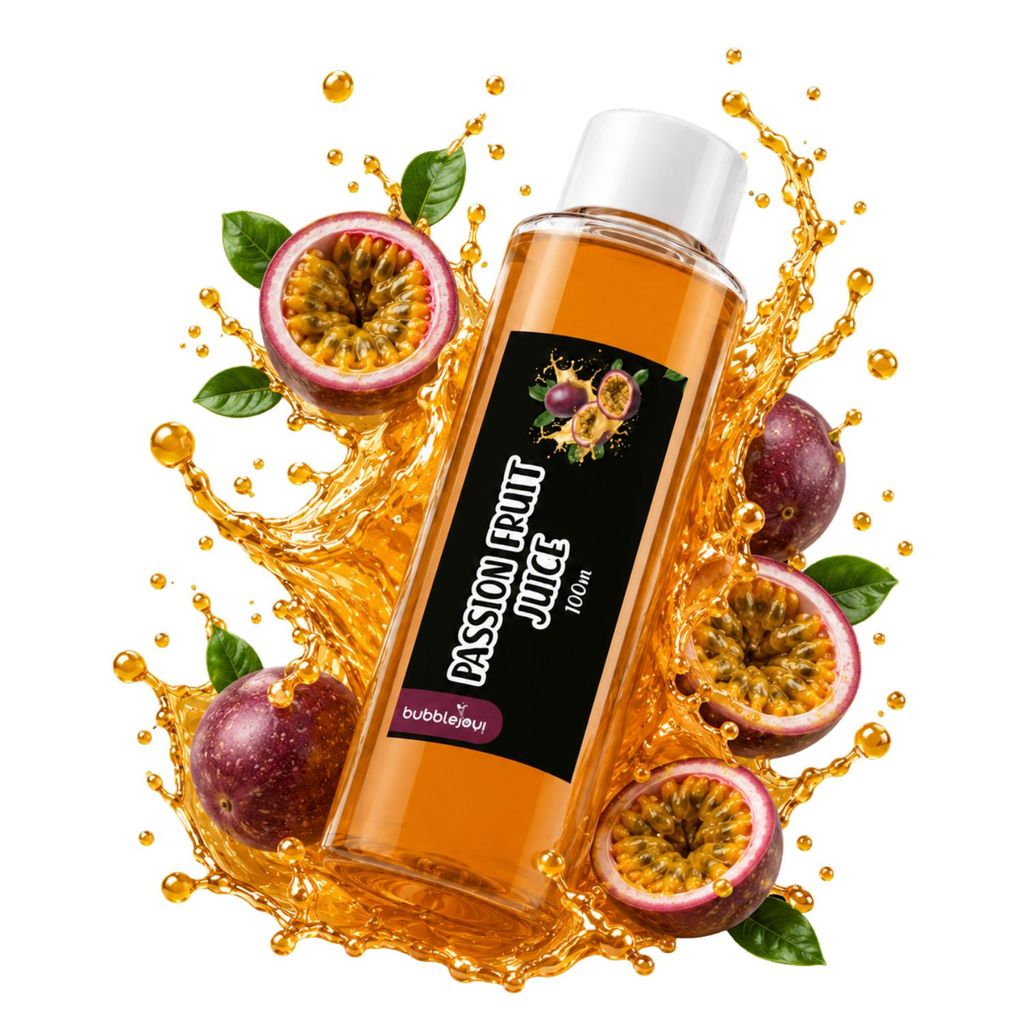 BubbleJoy Sirup Passionsfrucht 100 ml Fruchtsirup für Produktbild 