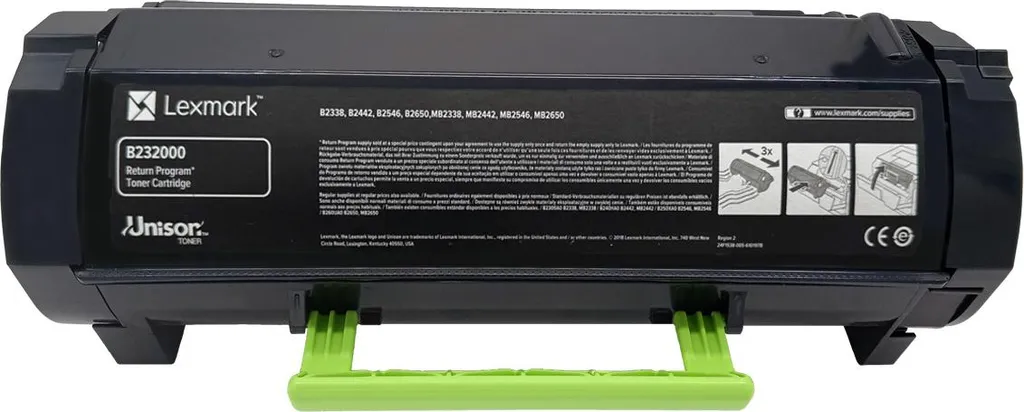 Lexmark B232000 Programma di restituzione del kit toner Lexmark originale (00B232000,0B232000,B232000) - 11