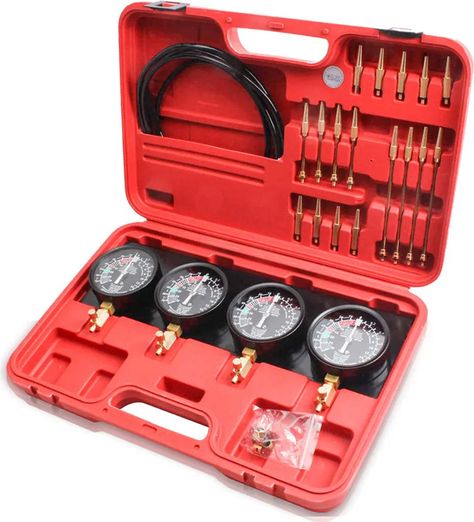 Tester di sincronizzazione dei carburatori Yakimz 4 Orologi di sincronizzazione Regolazione del tester di sincronizzazione