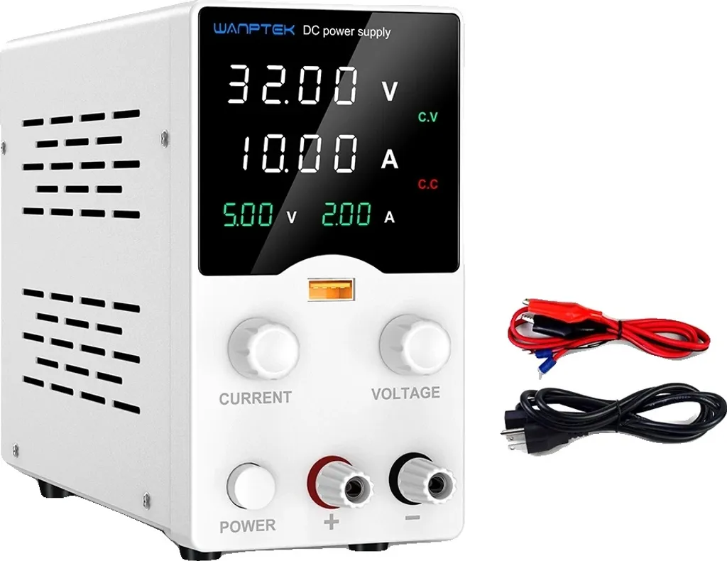Alimentation stabilisée de laboratoire 32V 10A régulation de courant